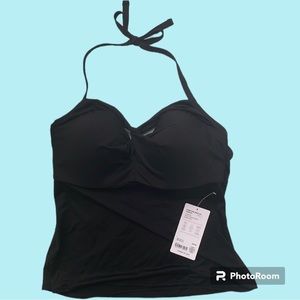 Athleta Hampton Bra Cup Tankini with built-in underwire support for 38DD. NWT!